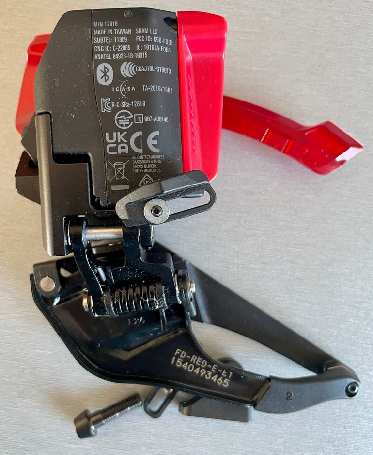 Used Sram Red AXS E1 Front Derailleur bike — image 2 of 3