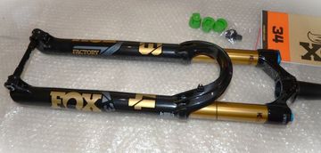 Used Fox FACTORY 34 Float 29 130mm Grip X Fork Fourche Kashima Fork