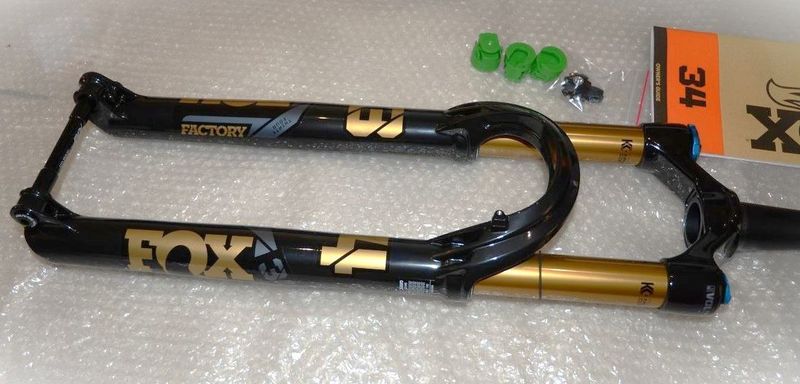 Used Fox FACTORY 34 Float 29 130mm Grip X Fork Fourche Kashima Fork