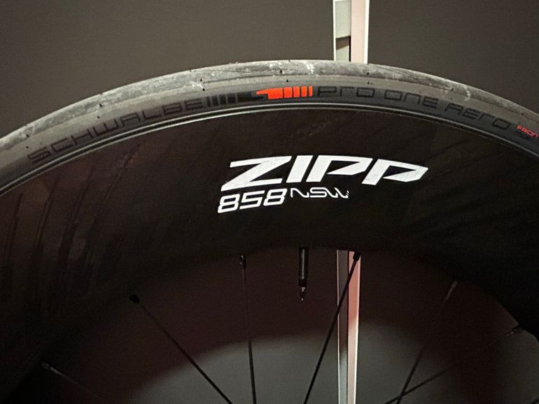 Used Zipp 858 NSW Wheelset 2025 bike — image 2 of 3