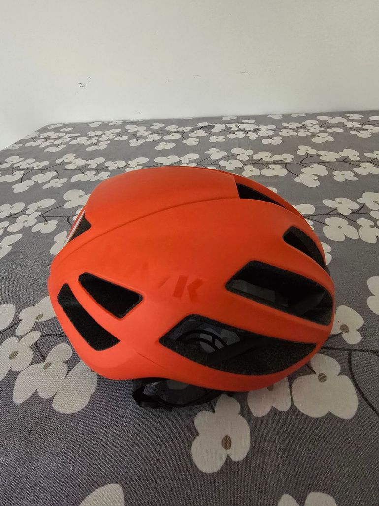Used Kask PROTONE ICON -L- Tangerine Matt Helmet 2025 bike — image 3 of 4