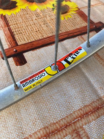 Used Ambrosio Extra 19 Vintage Road Wheels 1990 bike