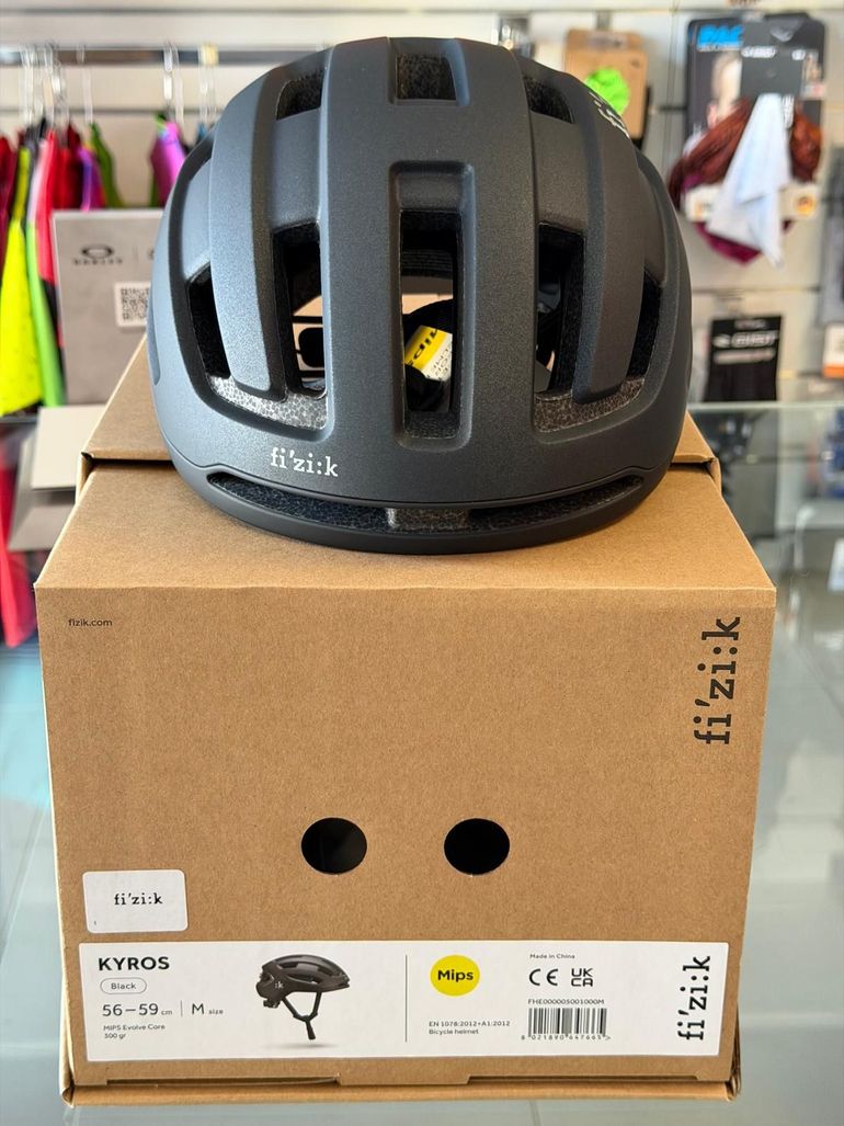 Used Fizik Kyros Helmet with Light 2026 bike — image 1 of 5