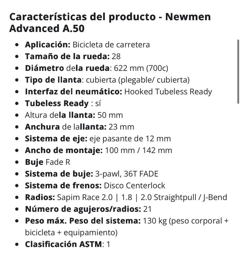 Used Newmen Advanced A.50 2026 bike — image 6 of 6