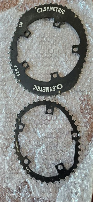 Used Osymetric Oval 52 - 42 / 130 mm Oval Chainring Drivetrain & Pedals