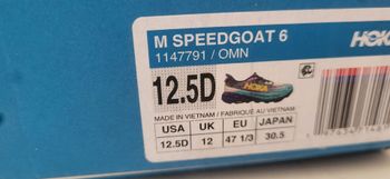 Used Hoka Speedgoat 6 Size 47 1/3 2025 bike — image 1 of 5