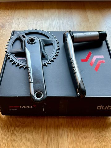 Używany Sram Red DUB 1x12 40T 172, 5 Drivetrain & Pedals