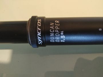 Brugt Syncros Duncan 1.5 SL Telescopic Seatpost 2026 bike — billede 3 af 8