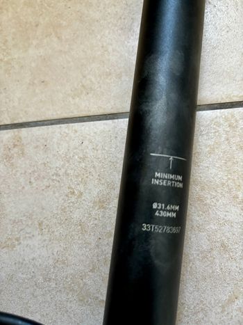Used RockShox Reverb Stealth 31.6mm 150mm Hub 2023 bike — image 8 of 8