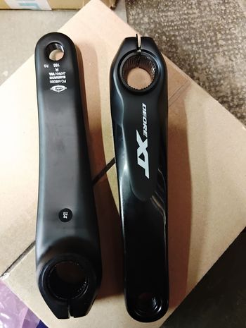 Used Shimano DEORE XT FC-M8050 Crankset bike