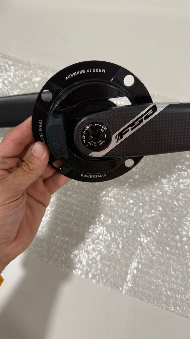 Used Fsa K-Force Team Edition Bielas Carbono 172.5mm Power2Max 54/40 2026 bike — image 3 of 4