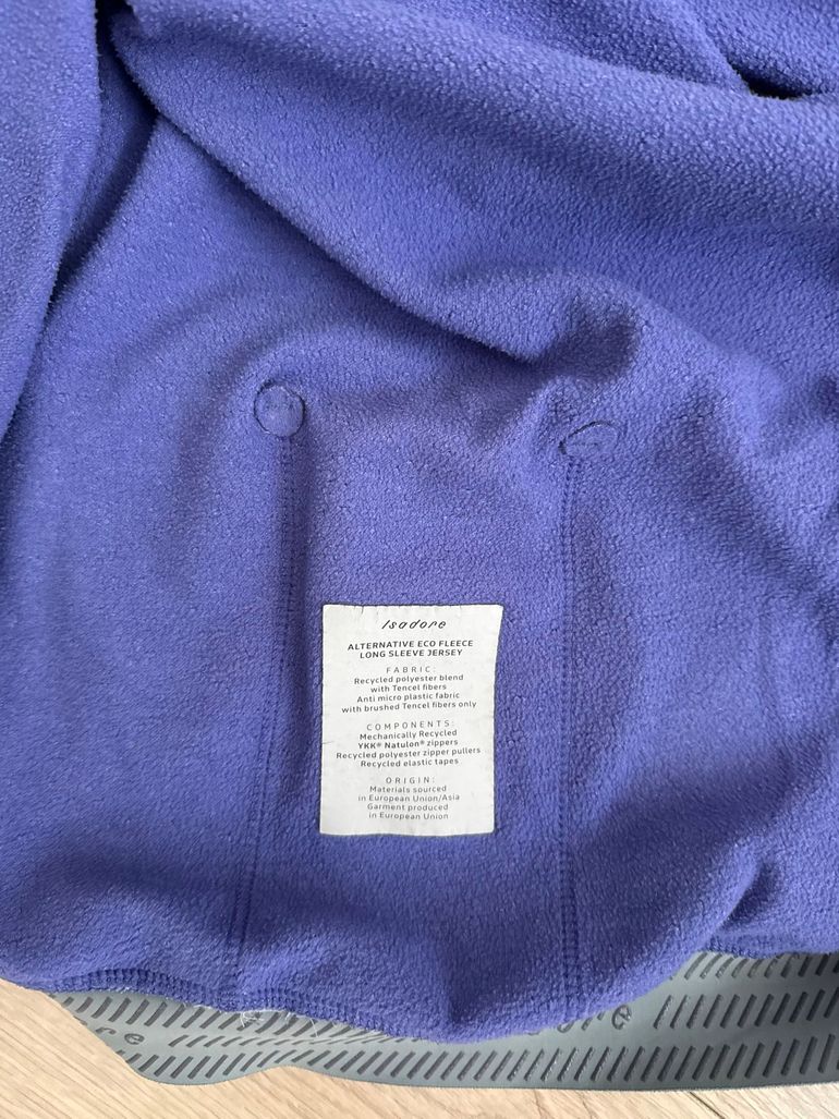 Used Isadore Alternative Eco Fleece Long Sleeve Jersey bike — image 6 of 7