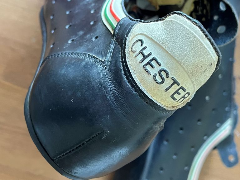Used chester Scarpe ciclismo in cuoio originali 1970 bike — image 3 of 4