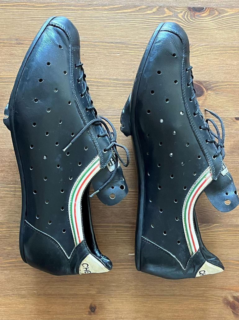 Used chester Scarpe ciclismo in cuoio originali 1970 bike — image 2 of 4
