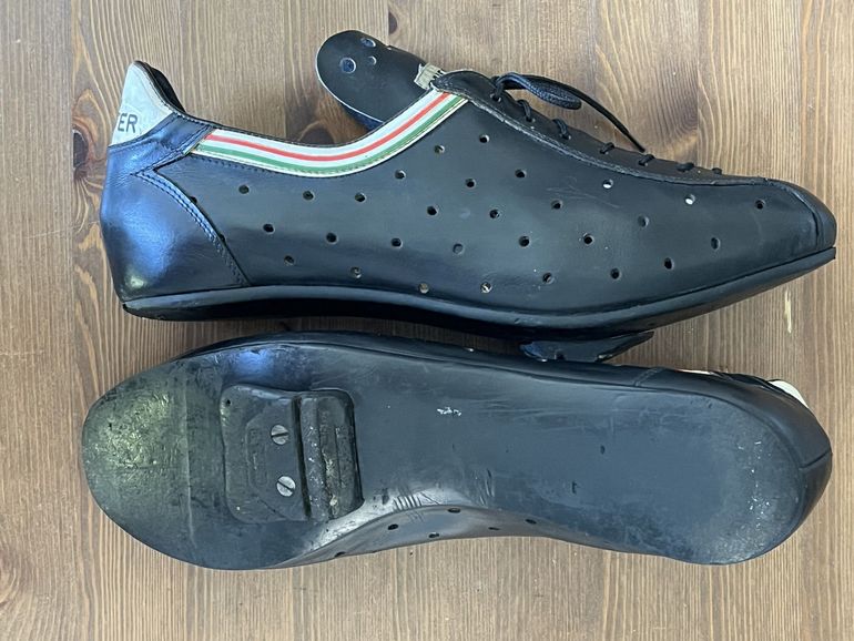 Used chester Scarpe ciclismo in cuoio originali 1970 bike — image 4 of 4