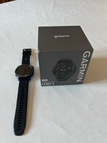 Used Garmin fēnix 6 Sapphire GPS Watch 2021 bike