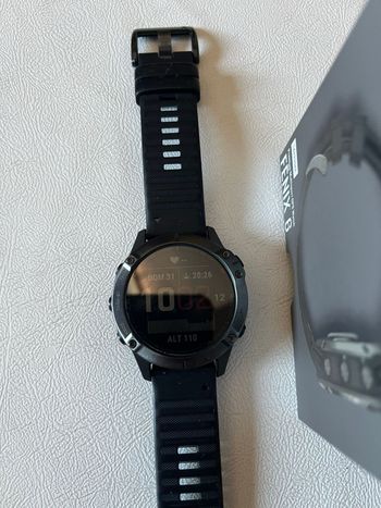 Used Garmin fēnix 6 Sapphire GPS Watch 2021 bike — image 2 of 7