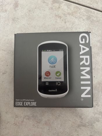 Used Garmin Edge Explore GPS Computer bike
