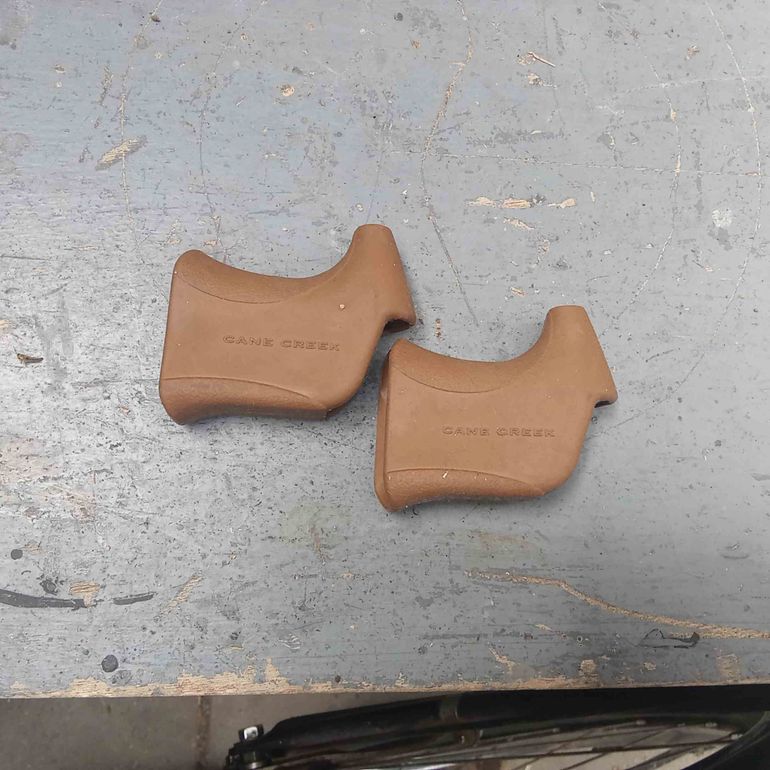 Used Cane Creek Brake Hoods Brown bike — image 2 of 4