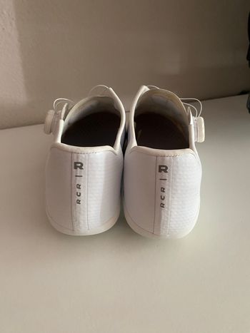 Used Van Rysel RCR-R Road Cycling Shoes White bike — image 2 of 5