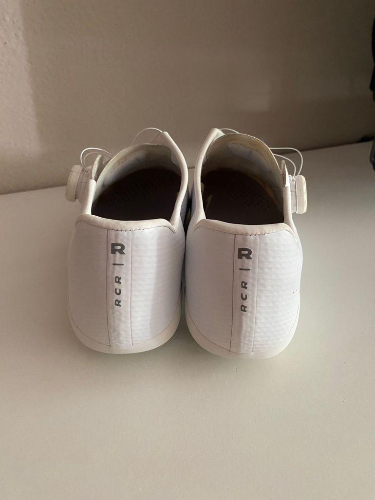 Used Van Rysel RCR-R Road Cycling Shoes White bike — image 2 of 5