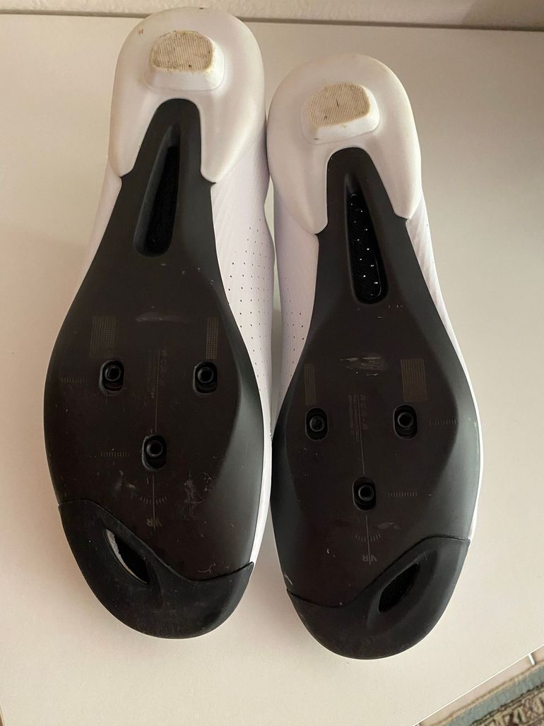 Used Van Rysel RCR-R Road Cycling Shoes White bike — image 5 of 5