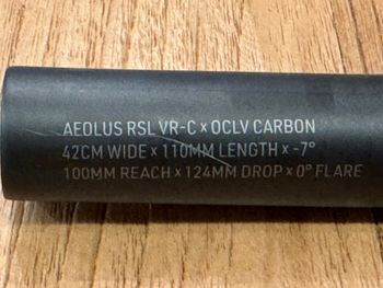 Used Bontrager Aeolus RSL VR-C Carbon Lenker-Vorbau 42/110 mm bike — image 5 of 11