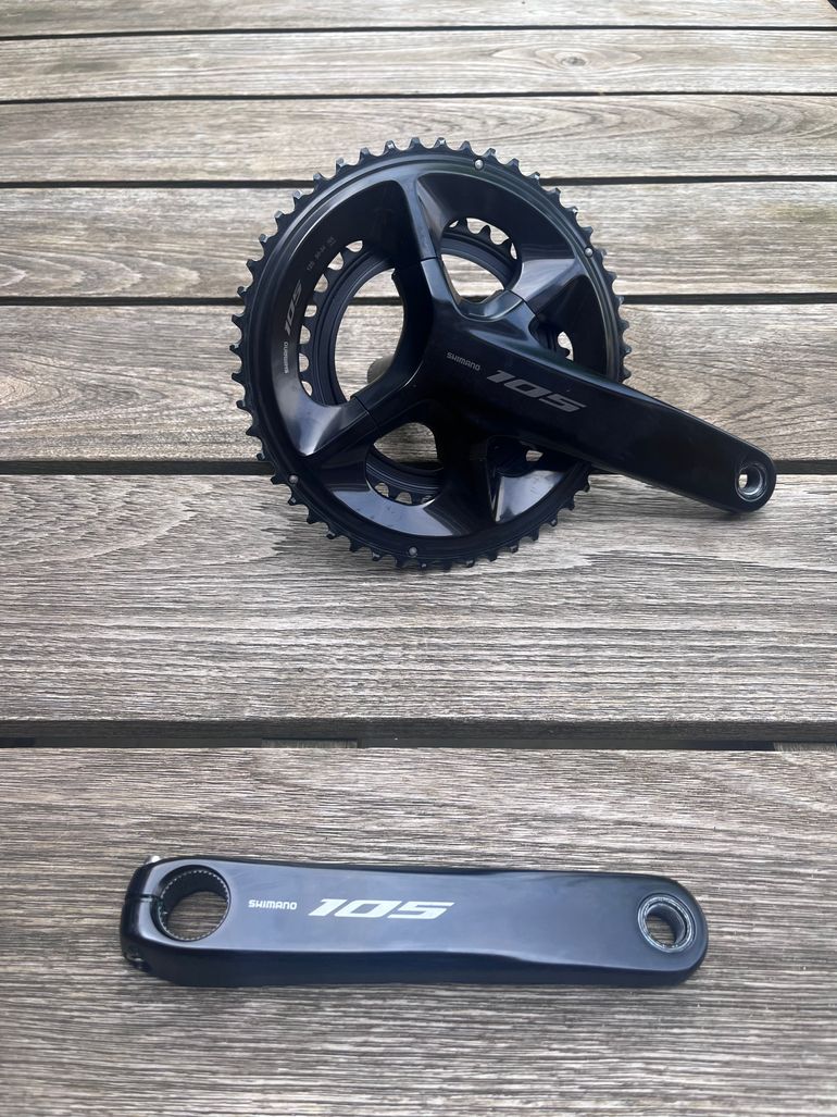 Used Shimano 105 Crankset 170mm 2026 bike — image 3 of 3