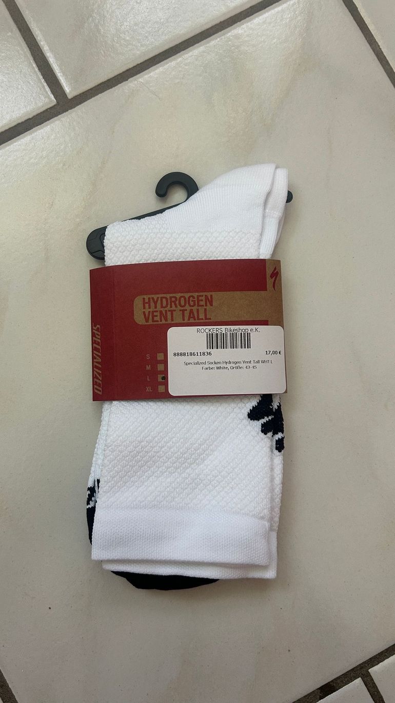 Used Specialized HYDROGEN VENT TALL ROAD SOCKEN 2025 bike — image 1 of 2