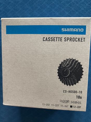 Used Shimano Cassette 12-28T bike — image 3 of 3