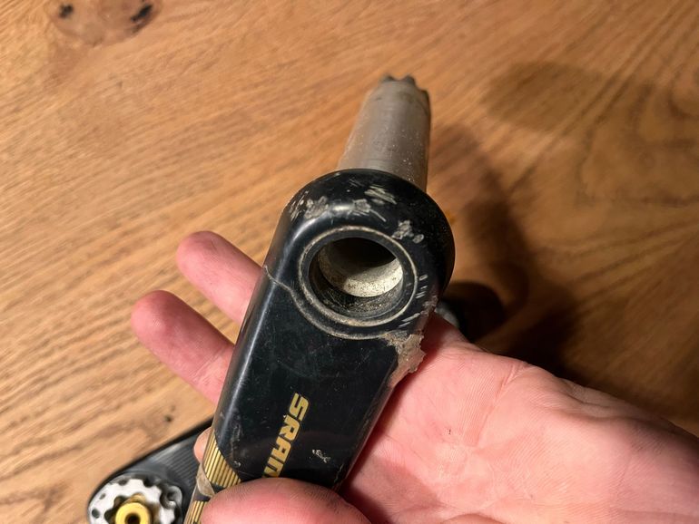 Used Sram XX1 Kurbel 1x12 Gold bike — image 6 of 7