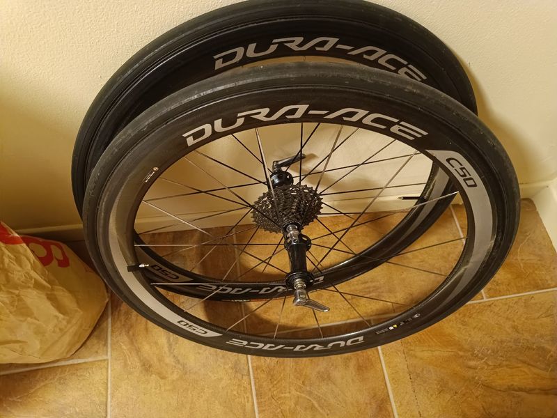 Used Shimano Dura-Ace C50Full Carbon 2016 Wheels