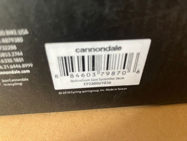 Used Cannondale HollowGram SAVE SystemBar Carbon Handlebar bike — image 2 of 2