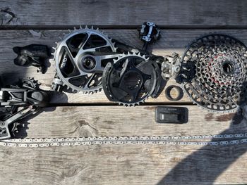 Used Sram X0 Eagle AXS Transmission Groupset 2024 bike
