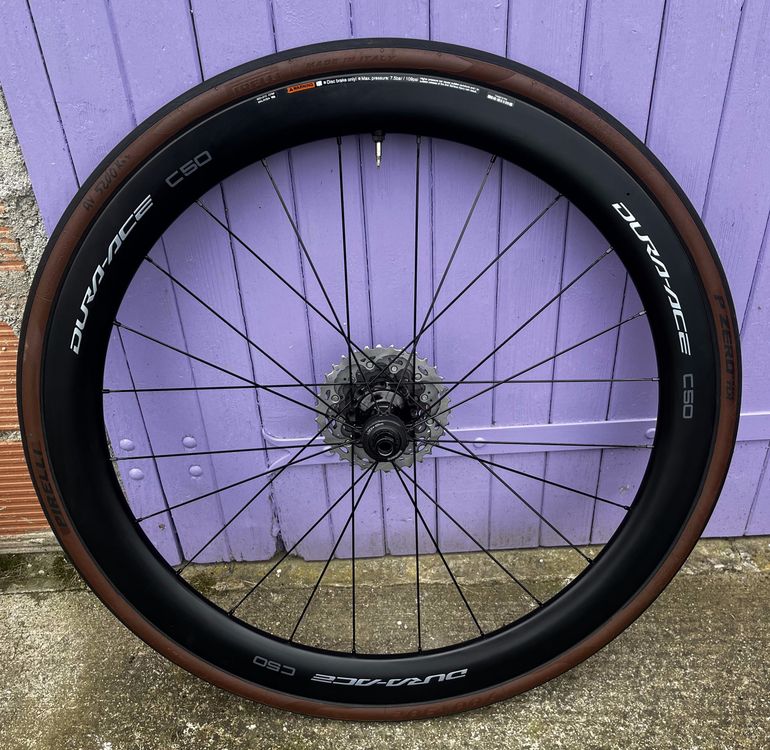 Used Shimano Dura Ace C50 Tubeless Wheelset 2025 bike — image 3 of 11