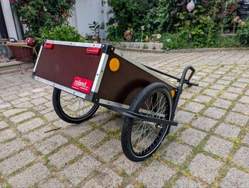 Used roland Jumbo Fahrradanhänger Lastenanhänger Doppeldeichsel bike — image 2 of 8