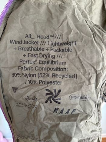 Used MAAP Alt_Road™ Wind Jacket bike — image 6 of 8