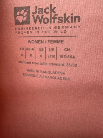 Used Jack Wolfskin Maglia t-shirt bici bike — image 3 of 3