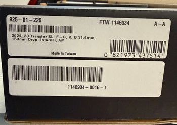 Used Fox Transfer SL 2024 bike — image 6 of 6