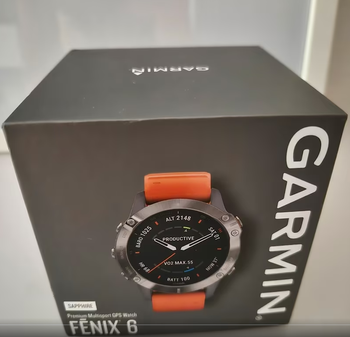Used Garmin Fenix 6 Sapphire bike — image 5 of 5