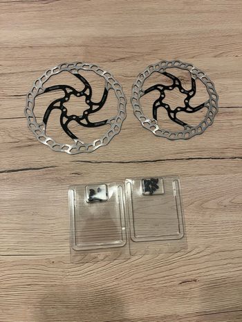Used Galfer Wave Disc Rotors bike