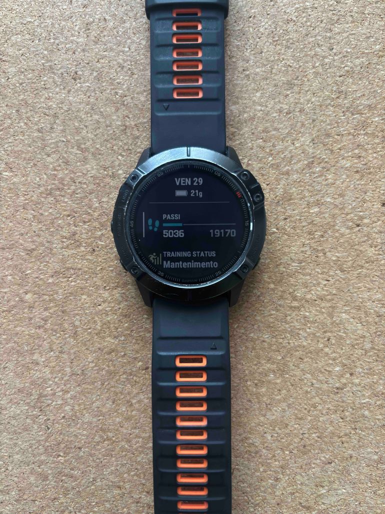 Used Garmin Fenix 6X Pro GPS Watch bike — image 4 of 5