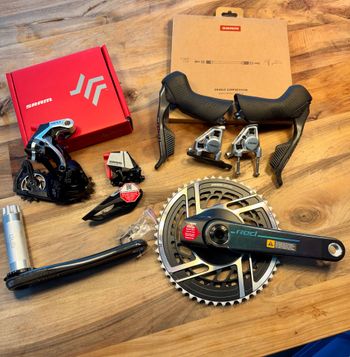 Used Sram RED AXS E1 Schaltgruppe mit Powermeter bike