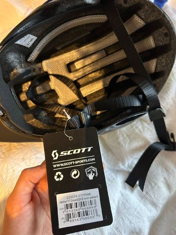 Used Scott Split Time Trial Helmet Black/Yellow 2024 bike — image 2 of 3