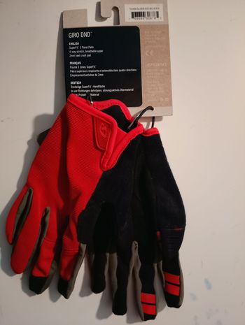 Used Giro DND Gloves Gr. 7/S bike — image 2 of 2