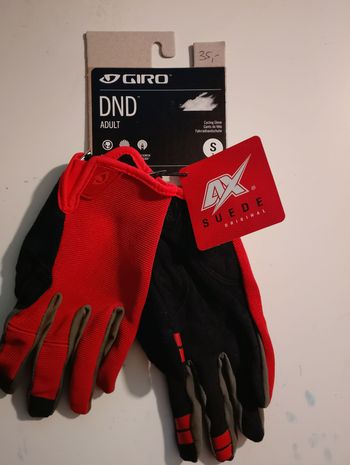 Used Giro DND Gloves Gr. 7/S bike
