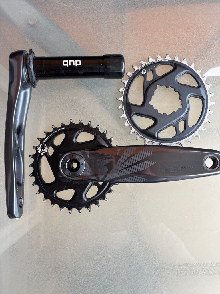 Used Sram Gx Axs Groupset 12v with Crankset and 2 Chainrings 2023 bike — image 2 of 3