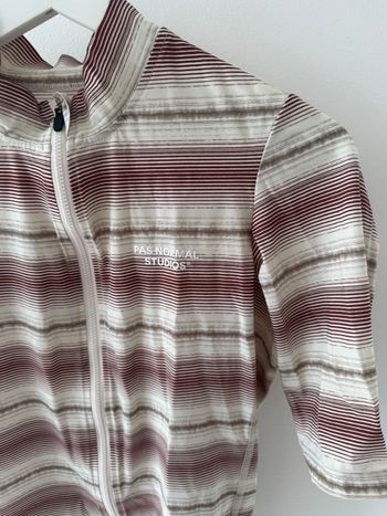 Used Pas Normal Studios Essential Jersey Off White Stripe XL bike — image 2 of 4