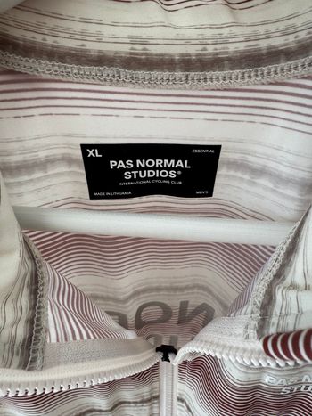 Used Pas Normal Studios Essential Jersey Off White Stripe XL bike — image 3 of 4