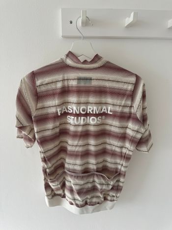Used Pas Normal Studios Essential Jersey Off White Stripe XL bike — image 4 of 4